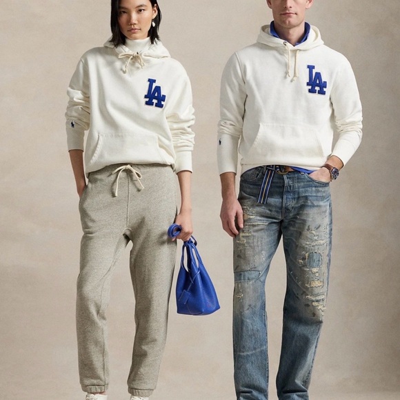 Ralph Lauren LA Los Angeles Dodgers Hoodie unisex - Picture 1 of 10